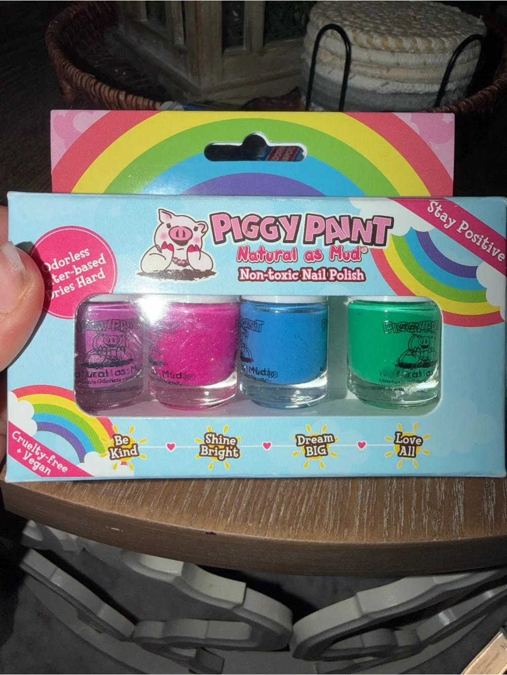mama mio Tummy Rub Butter, Piggy Paint 4 pack, and Kids Vapor Inhaler! RV:$37!